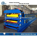 China Factory Steel Double Layer Roll formando máquinas / Máquina de moldagem de rolo de camada dupla de aço barato